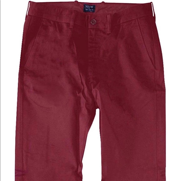 J. Crew Other - J Crew Sutton Red Pants
